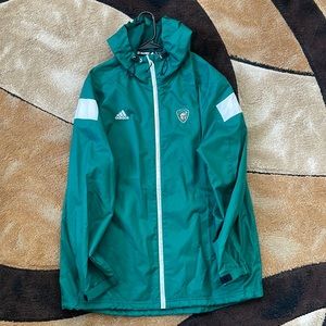 Vintage Adidas Jacket with Spartan/Trojan Emblem